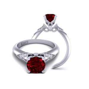  Unique band designer ruby engagement ring with exquisite solitaire prong designRBY-TLP-1200S-DS 