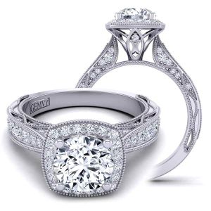  Unique Modern engagement ring setting WIST-1529-HJ 