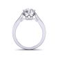 One-of-a-kind solitaire custom  2.3mm ring 1437SOL-A