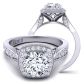  Designer Unique modern engagement custom diamond ring. HEIR-1476-J 
