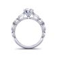 Original art nouveau style diamond ring. PP-1289-A